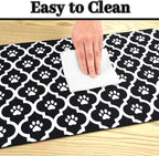 Dog Food Mat 24X32 Inch Pet Feeding Absorbent Mats - Image 6