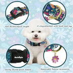 Dog Collar for Medium Dogs, Spring Dark Green Dog Collars - Image 2