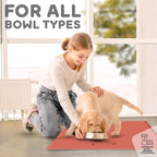 Dog Food Mat - Raised Edges Dogs Mat - Image 6