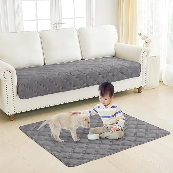 Smiry Waterproof Dog Bed Cover Blanket 40x50, Soft Reversible Pet Blanket - Image 7