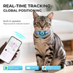 GPS Cat Tracker Collar, Smart Pet Activity Tracker, No Monthly Fee, Work - Image 2