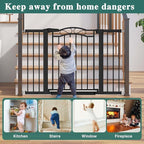 Fairy Baby 76.4"-81.8" Extra Wide Baby Gate - Image 6