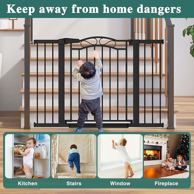 Fairy Baby 68.2"-70.8" Extra Wide Baby Gate - Image 6