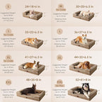 EHEYCIGA Orthopedic Dog Bed for Medium Dogs, Waterproof Memory Foam Medium Dog - Image 2