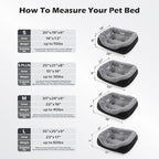 INVENHO Dog Bed Medium Size, Orthopedic Warming Soft Calming Sleeping Durable - Image 5