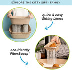 Kitty Sift Disposable Cat Litter Box Large, Durable Portable - Image 10