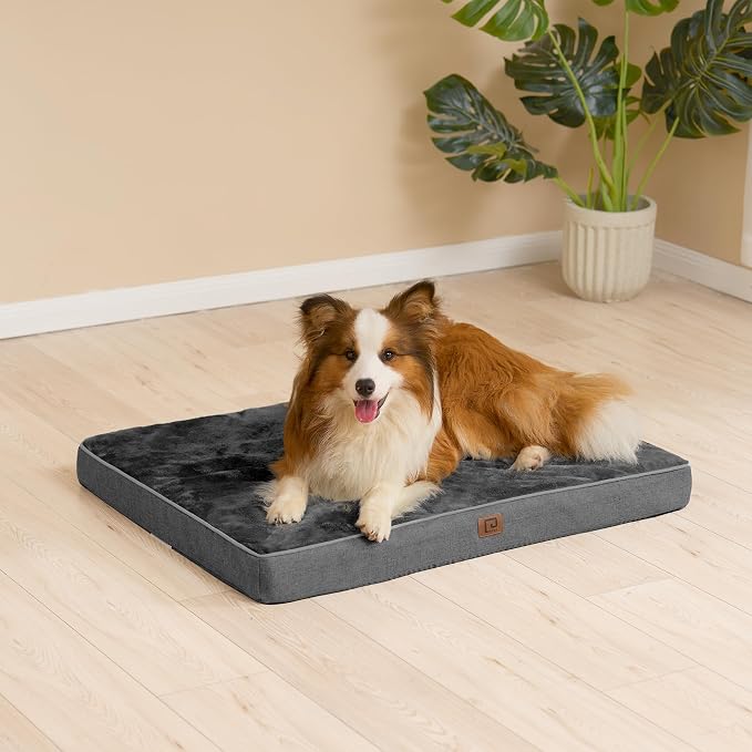 EHEYCIGA Waterproof Dog Bed Orthopedic 35"x23", Memory Foam Pet Bed - Image 9