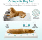 Cute Dog Bed, Faux Rabbit Fur Orthopedic Foam Dog Bed - Image 3