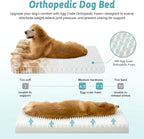 Cute Dog Bed, Faux Rabbit Fur Orthopedic Foam Dog Bed - Image 5
