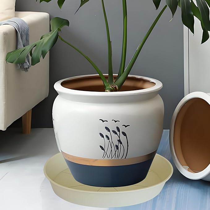 4 Pack of 16 inch Plant Saucer, Heavy Duty Plant Tray - Image 7