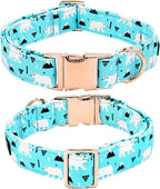 Dog Collar-Bow Dog Collar Blue Bear Pattern Pet Collar Dog Cute Bow Tie Soft - Image 4