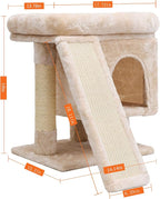 SYANDLVY Small Cat Tree for Indoor Large Cats, Kittens Condo - Image 2
