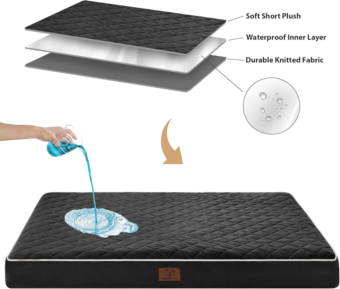 WNPETHOME Orthopedic XL Dog Beds Large Sized Dog, Waterproof Extra Large Dogs - Image 5
