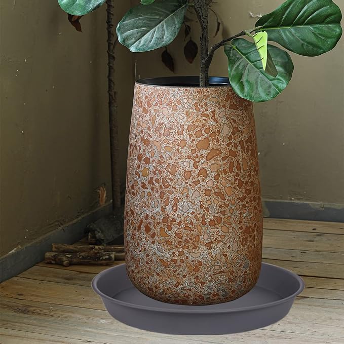 2 Pack of 16 17 inch Plant Saucer, 2.3" Depth, Plant Trays - Image 2