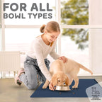 Dog Food Mat - 24x15 Raised Edges Dogs Mat - Image 6