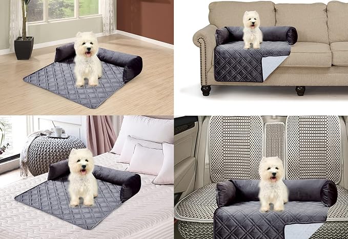Brilliant Sunshine Premium Calming Dog Bed Mat, Silky Velvet, Removable - Image 9