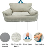 Orthopedic Dog Bed with Memory Foam, Washable Plush Pet Bed - Image 5