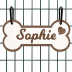 Personalized Dog Crate Sign Custom Dog Kennel Accessories Name Plate Doghouse by CustomYourMemories