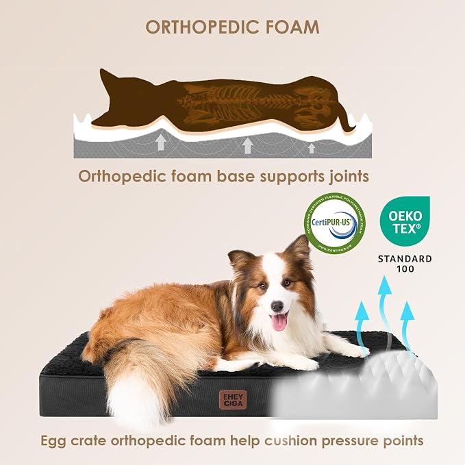 EHEYCIGA Orthopedic XXL Dog Beds - Image 3
