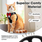Cat Vest Harness and Leash Set for Walking Escape Proof, Adjustable Kitten - Image 3