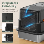 Stainless Steel Litter Box - Image 2