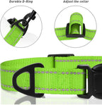 TagME Small Dog Collars, Adjustable Reflective Nylon Pet Collar - Image 3