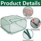 35" x 35" x 27.5" Pop Up Mesh Plant Cover, Foldable Plant Protector Mesh Plant - Image 3