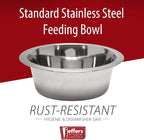 Jeffers Stainless Steel Pet Bowls – Durable, Rust Resistant, Non Toxic - Image 3