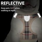 PUPTECK Adjustable Pet Harness Collar &Leash Set Step in - Image 5