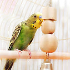 2PCS Bird Perches for Cage Wooden Parrot Perch Stand, Parrot Perches Toys Wood - Image 7