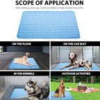 Dog Cooling Mat Pet Cooling Pads Dogs & Cats Pet Cooling Blanket - Image 3