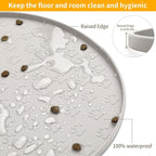 KPWACD Dog Food Mat Anti-Slip Bowl Mats - Image 5