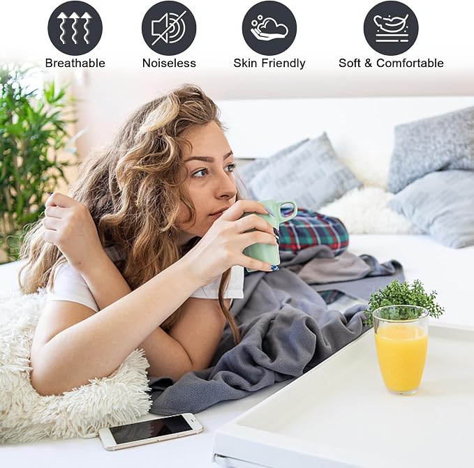 Waterproof Mattress Protector King, Fitted Sheet Style Breathable Mattress Cover - Image 2