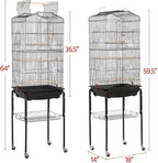 Yaheetech 64-inch Play Open Top Medium Small Bird Cage - Image 3