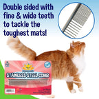 Bodhi Dog Stainless Steel Comb & Shampoo Brush - Image 5