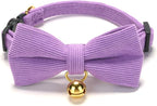 2 Pack Soft Corduroy Cat Collars - Image 2