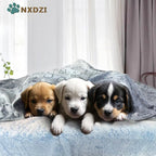 3 Pack Dog Blankets for Small Dogs, Soft Pet Blankets for Cat、Rabbit、Guinea Pig - Image 3