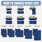 Smiry Waterproof Dog Bed Cover Blanket 40x80, Soft Reversible Pet Blanket - Image 6