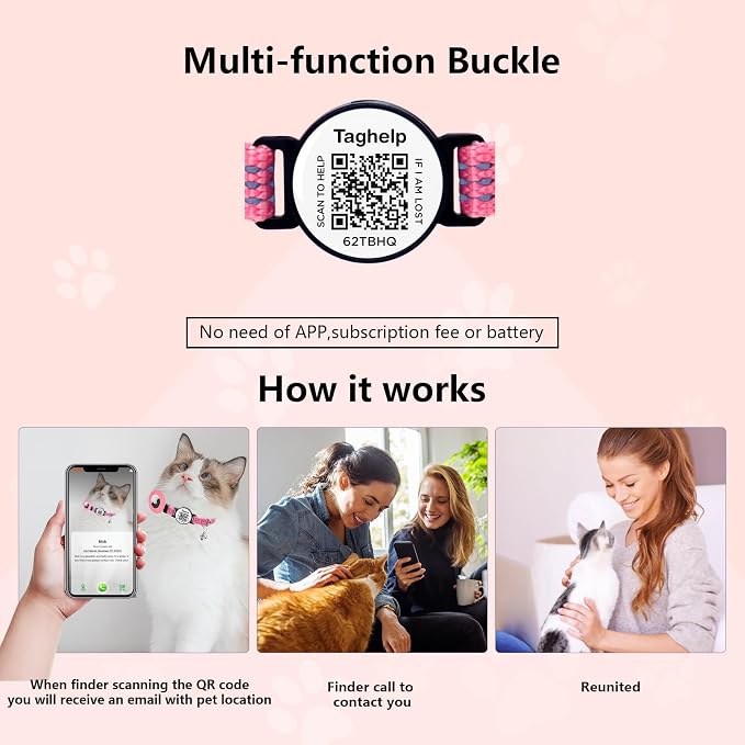 Reflective Cat Collar Personalized - Image 4