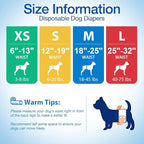 Pet Soft Disposable Male Wrap Dog Diaper - Image 5