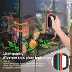 hygger Fish Tank Magnetic Glass Cleaner Two Detachable Algae Scraper - Image 6