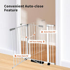 41" Tall Safety Pet Gate, Adjustable 29.92"-49.21" Wide, No Drilling Pressure - Image 3