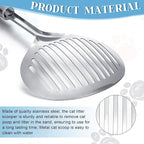 Meanplan 2 Pcs Cat Metal Litter Scoop Litter Scoop, Cat Accessories Scooper - Image 3