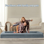 WNPETHOME Human Dog Bed for Adult, Washable Dog Couch - Image 4
