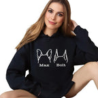 Custom Dog Mom Shirt for Women Pet Ears Sweatshirt - Image 3