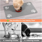 Pet Feeding Mat-Absorbent Pet Placemat - Image 3