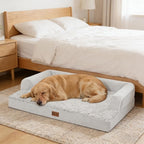 Orthopedic Dog Beds for Large Sized Dogs, Waterproof Egg Crate Foam Medium Dog - Image 8