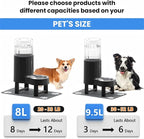 CZPET Elevated Dog Water Bowl Dispenser - Image 6