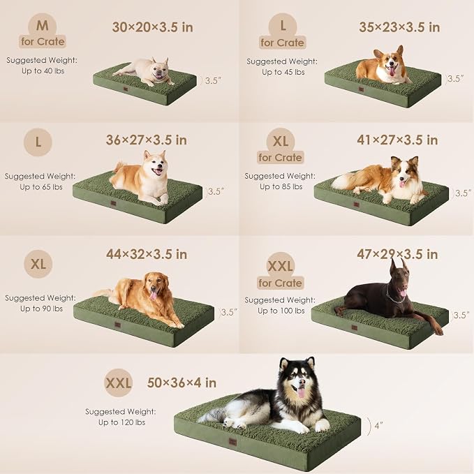 EHEYCIGA Orthopedic XL Dog Beds - Image 2