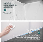MEEXPAWS Cat Litter Box Enclosure Splash Guard Large L19×W19×H20 inch, Light - Image 4